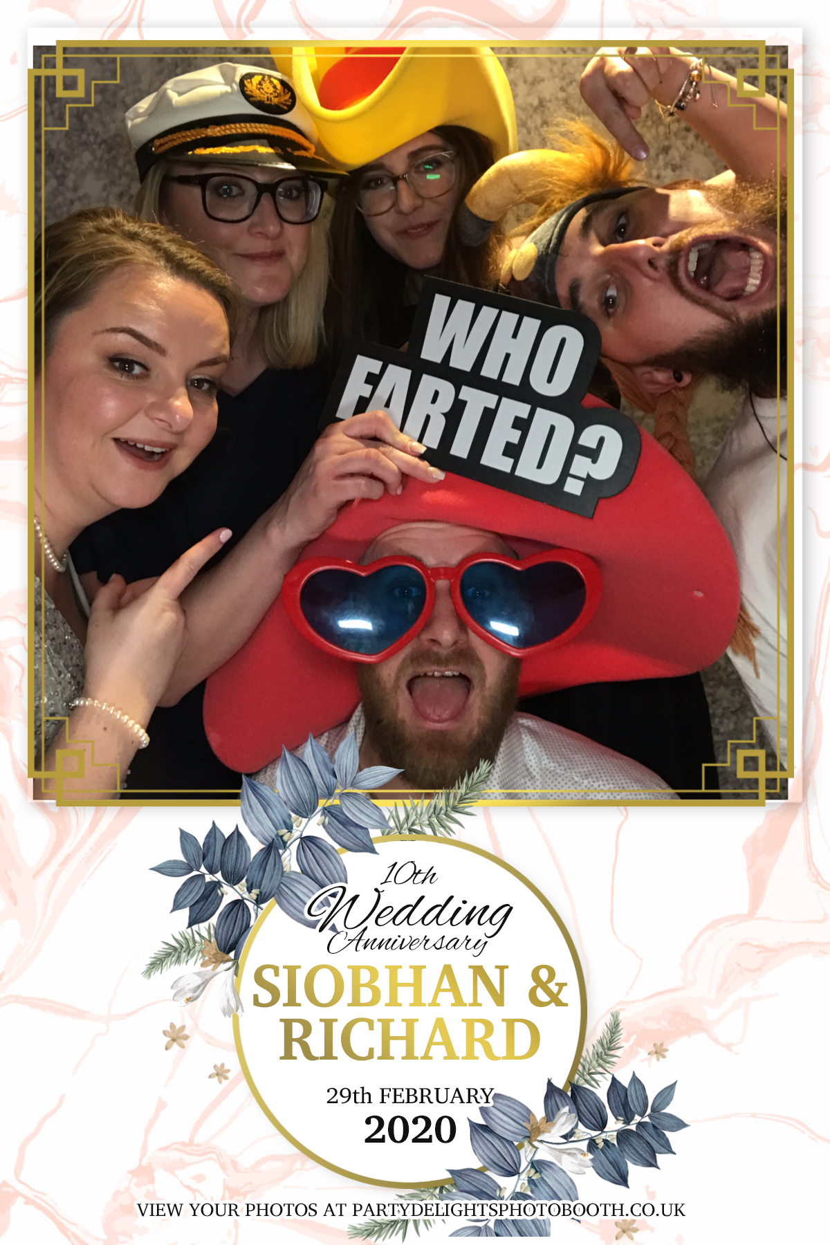 Siobhan and Richards Vow renewal  | View more photos from the event at gallery.partydelightsphotobooth.co.uk/u/PartyDelightsPhotoBooth/Siobhan-and-Richards-Vow-renewal